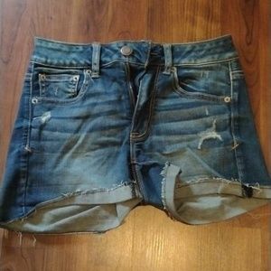 Stretchy Jean Shorts